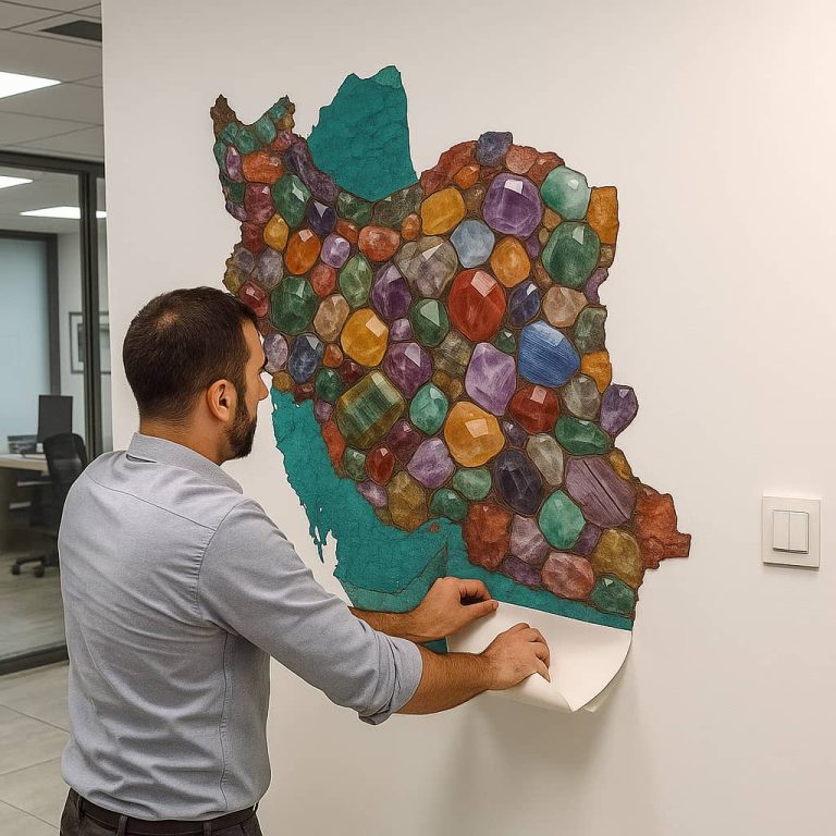 استیکر دیواری ایران کد i1