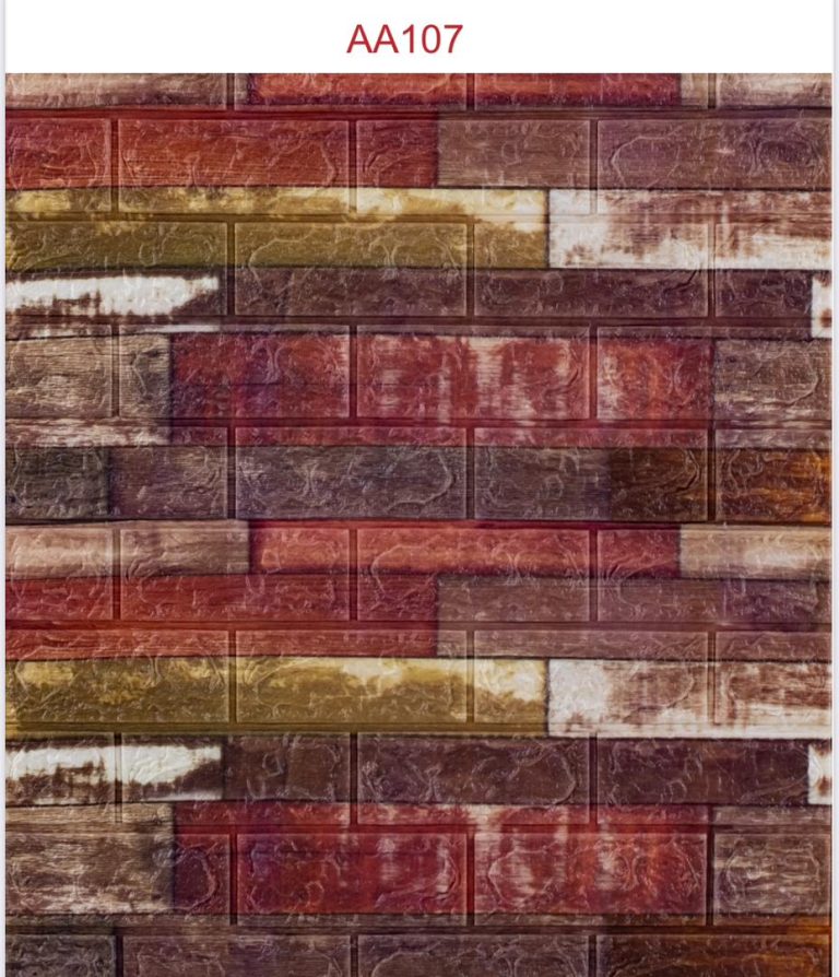 دیوارپوش فومی پشت چسبدار AA-107