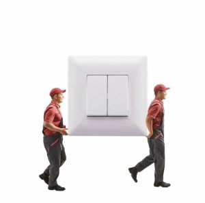 استیکر کلید برق باربر